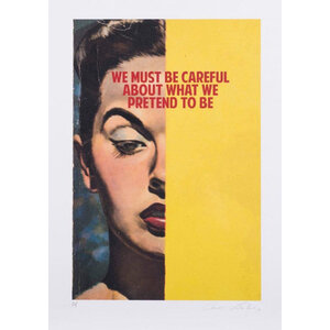 THE CONNOR BROTHERS  WE MUST BE CAREFUL SIGNED PRINT