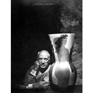 YOUSUF KARSH SIGNED PICASSO PHOTOGRAPH YOUSUF KARSH SIGNED PICASSO PHOTOGRAPH