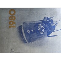 LAKE PLACID 1980 OLYMPICS BOBSLED POSTER