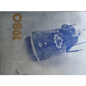 LAKE PLACID 1980 OLYMPICS BOBSLED POSTER