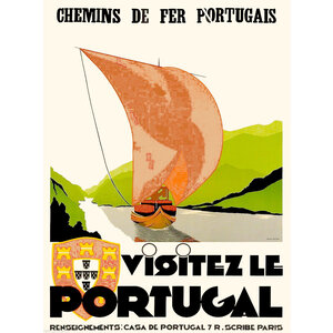 VISITEZ LE PORTUGAL POSTER