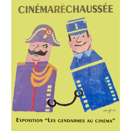 Savignac, Raymond CINEMA RECHAUSSEE SAVIGNAC POSTER Savignac, Raymond CINEMA RECHAUSSEE SAVIGNAC POSTER