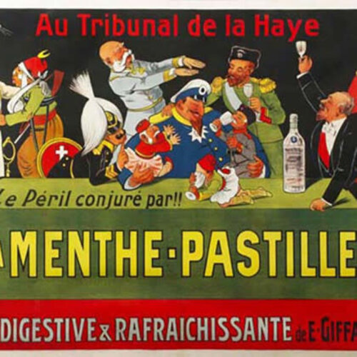 LA MENTHE - PASTILLE CIRCA 1913 SMALLER POSTER LA MENTHE - PASTILLE CIRCA 1913 SMALLER POSTER