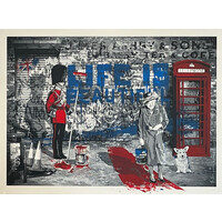 MR. BRAINWASH JUBILATION QUEEN AND GUARD SIGNED NUMBERED PRINT