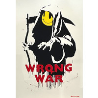 BANKSY/WEST COUNTRY PRINCE WRONG WAR