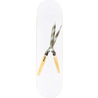SUPREME SHEARS SKATE DECK WHITE