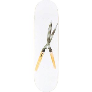 SUPREME SHEARS SKATE DECK WHITE
