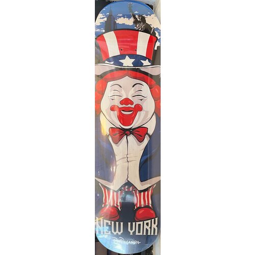 RON ENGLISH SIGNED MC  SUPERSIZE NEW YORK SKATE DECK