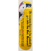 GUERRILLA GIRLS SKATE DECK