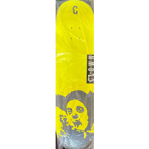 BANKSY X CLOWN MANIFESTO FLASHLITE (YELLOW) SKATE DECK