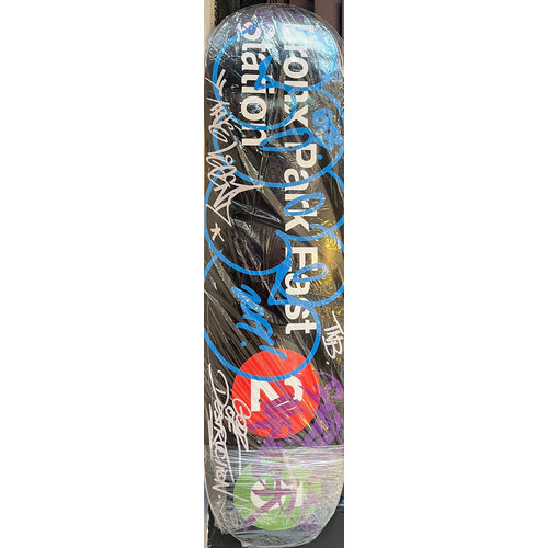 COPE2 SIGNED SKATE DECK BRONX PARK EAST STATION COPE2 SIGNED SKATE DECK BRONX PARK EAST STATION