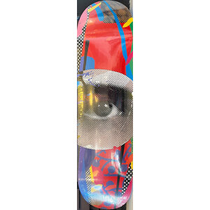 PAUL INSECT SIGNED I SEE 1 SKATE DECK PAUL INSECT SIGNED I SEE 1 SKATE DECK