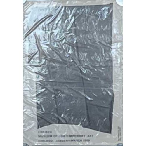 CHRISTO WRAPPED PAINTING ADVERTISEMENT