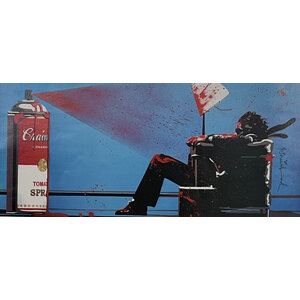 MR. BRAINWASH CAMPBELL'S TOMATO SPRAY POSTER (MATTE)