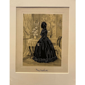 SMALL PRINT OF MARY TODD LINCOLN