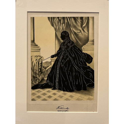 SMALL PRINT OF QUEEN VICTORIA