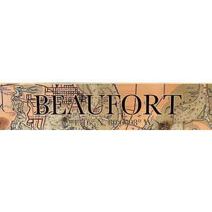 BEAUFORT WOOD COORDINATE SIGN