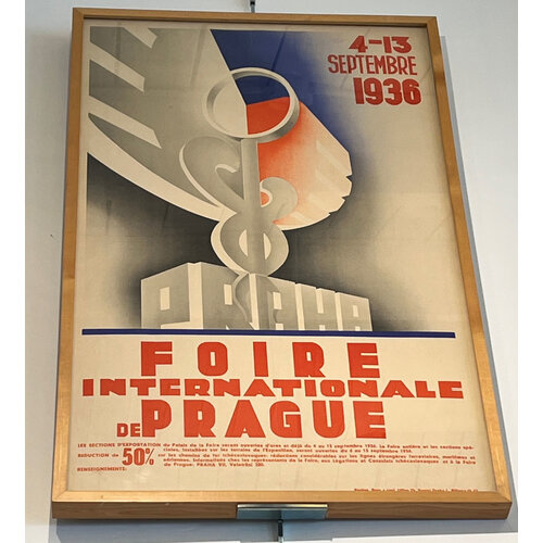 FOIRE INTERNATIONALE DE PRAGUE POSTER FOIRE INTERNATIONALE DE PRAGUE POSTER