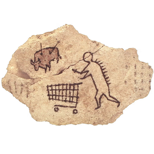 BANKSY PECKHAM ROCK  REPLICA  ON BOARD