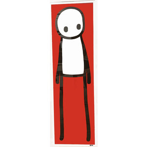 STIK SIGNED STANDING FIGURE RED PRINT STIK SIGNED STANDING FIGURE RED PRINT