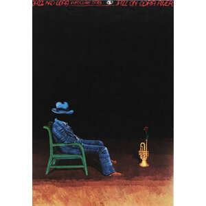 JAZZ NAD ODRA (JAZZ ON THE ODRA RIVER) 1978 POSTER BY JAN SAWKA