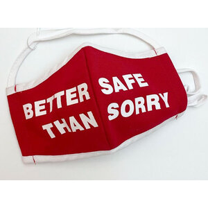 BARBARA KRUGER MASK UNTITLED (BETTER SAFE THAN SORRY)