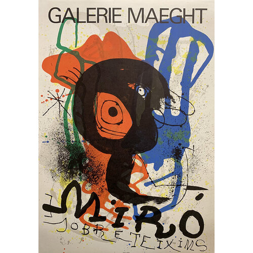 Miro, Joan MIRO PIERRE MATISSE GALLERY SIGNED POSTER