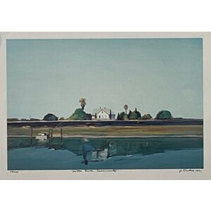 ON THE RIVER SACRAMENTO SIGNED PRINT ON THE RIVER SACRAMENTO SIGNED PRINT