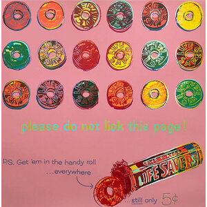 WARHOL LIFESAVERS PRINT