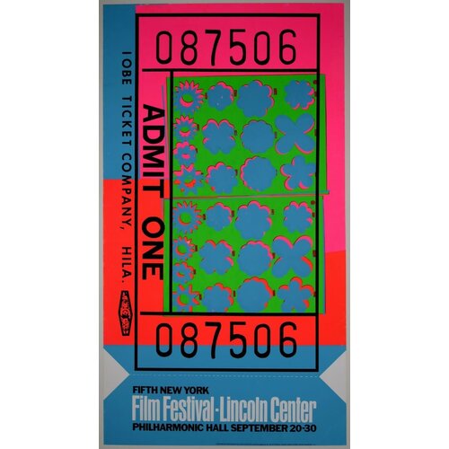 ANDY WARHOL LOUISIANA EXHIBITION POSTER 1978