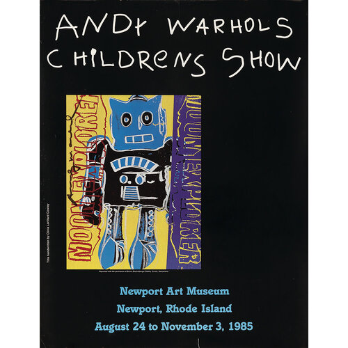 ANDY WARHOL LOUISIANA EXHIBITION POSTER 1978