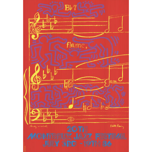 ANDY WARHOL LOUISIANA EXHIBITION POSTER 1978