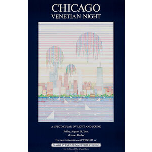 CHICAGO VENETIAN NIGHT P0STER
