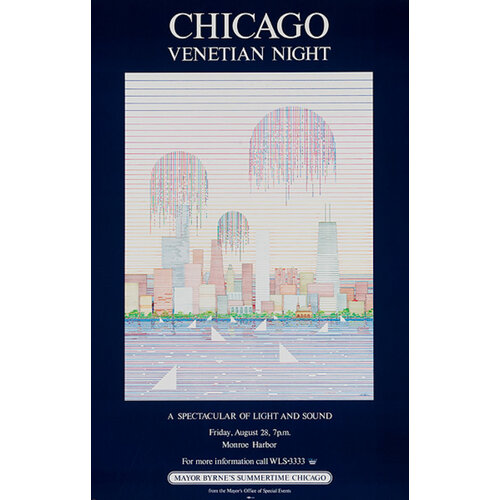 CHICAGO VENETIAN NIGHT P0STER CHICAGO VENETIAN NIGHT P0STER