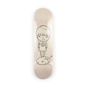 YOSHITOMO NARA SKATE DECK PEACE GIRL