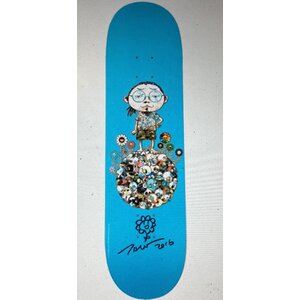 TAKASHI MURAKAMI SIGNED VAULT BY VANS SKATE DECK