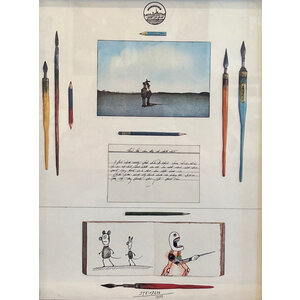 STEINBERG  LITHOGRAPH 1973