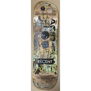 SKELETON CARDBOARD SKATE DECK #1
