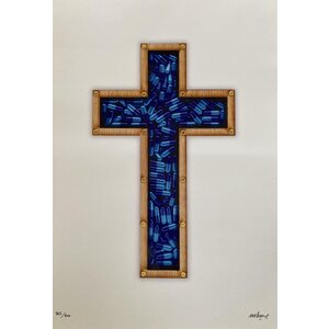 IMBUE SIGNED PRINT DRUG LORD  BLUE