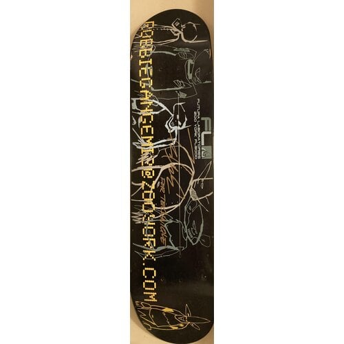 SIGNED FUTURA 2000 ZOO YORK LABORATORIES SKATE DECK GRAFFITI ROBBIE GANGEMI SIGNED FUTURA 2000 ZOO YORK LABORATORIES SKATE DECK GRAFFITI ROBBIE GANGEMI