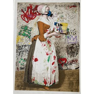 MR. BRAINWASH SIGNED PRINT THE CHOCOLATE VANDAL