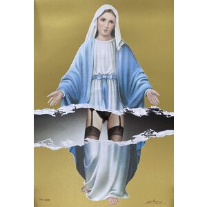 IMBUE SIGNED PRINT VIRGIN  (GOLD)