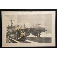 BANKSY APPLAUSE ORIGINAL SCREENPRINT NUMBERED POW VERSION FRAMED