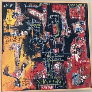 KILL THE SOFA SIGNED ACRYLIC/PEN VICTORY (MASTER PLAN)