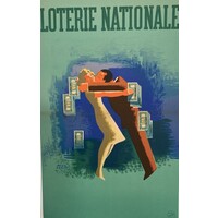 PAUL COLIN LOTERIE NATIONALE POSTER