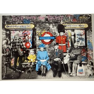 MR. BRAINWASH SIGNED BATTERSEA POWER STATION PRINT MR. BRAINWASH SIGNED BATTERSEA POWER STATION PRINT
