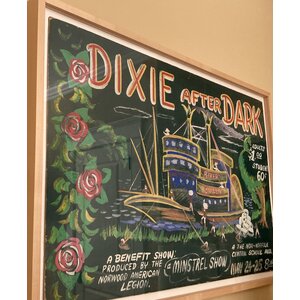 DIXIE AFTER DARK RIVER QUEEN PAINTING ON WOOD