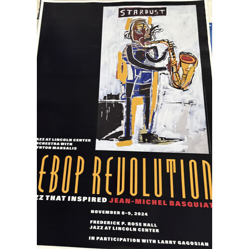 BEBOP REVOLUTION: JAZZ THAT INSPIRED JEAN-MICHEL BASQUIAT BEBOP REVOLUTION: JAZZ THAT INSPIRED JEAN-MICHEL BASQUIAT