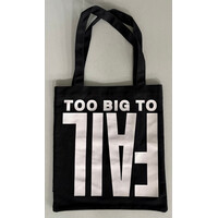 BARBARA KRUGER TOO BIG TO FAIL CANVAS TOTE