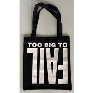 BARBARA KRUGER TOO BIG TO FAIL CANVAS TOTE